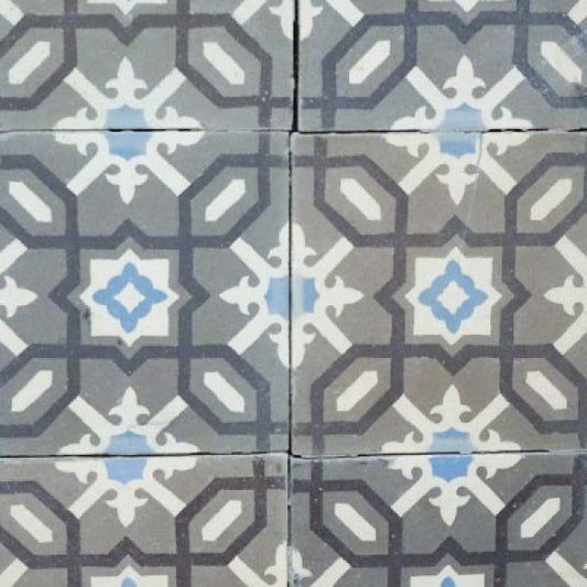 French Encaustic Concrete Tile