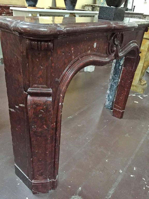 Antique French Marble Mantel (MCH914)