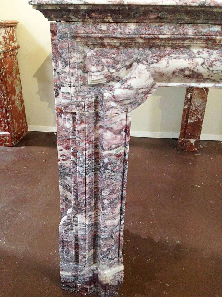 Antique French Marble Mantel (MCH918)