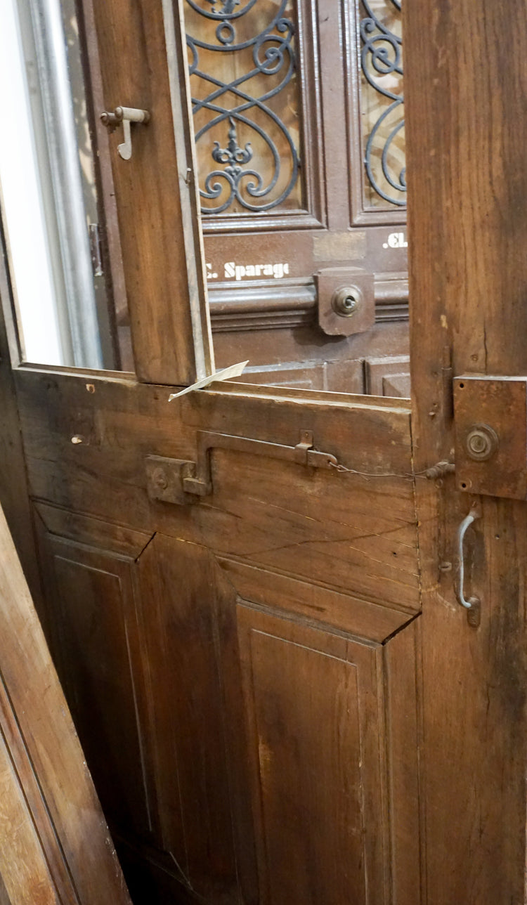 French Walnut Entry Door (D2569)