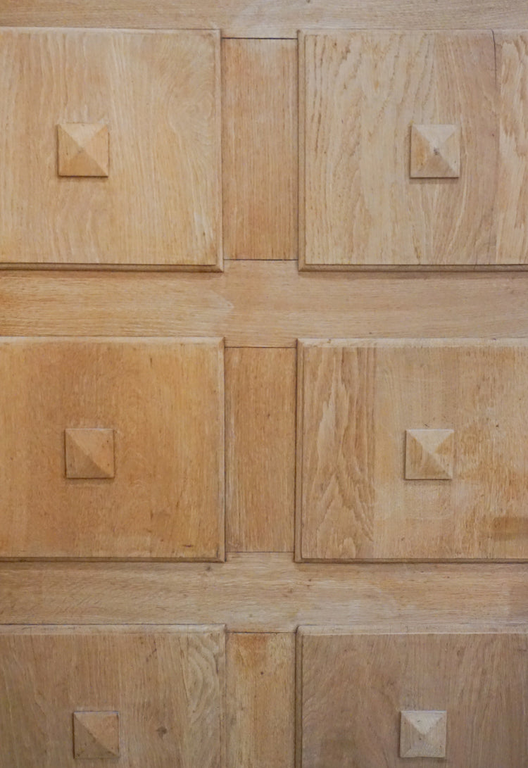 French Carved Wooden Door (D794)