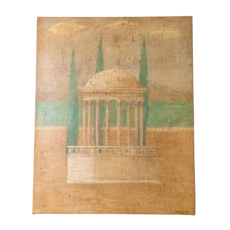 Temple Painting by Jacques Lamy - SOLD