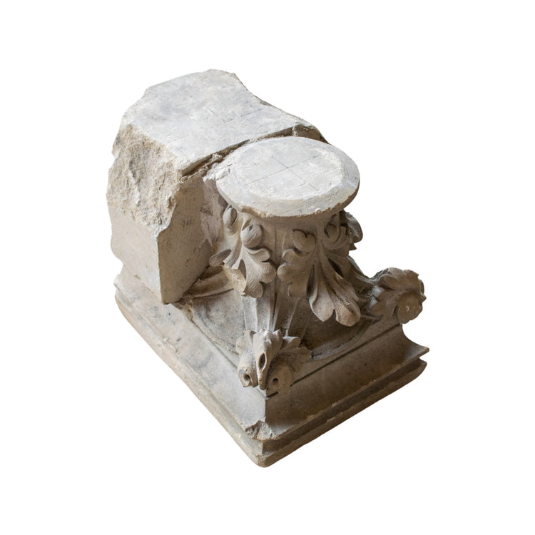 French Limestone Balcony Corbel (GE-TPL5)