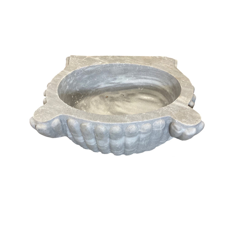 French White Marble Sink (S-IPOB)