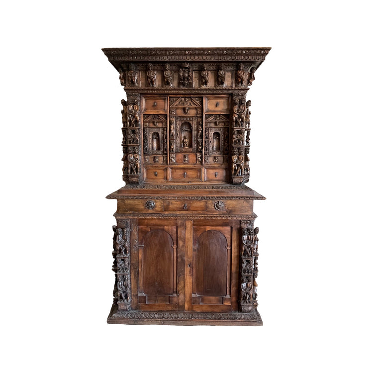 Italian Wooden Secretary (HD-X3265)