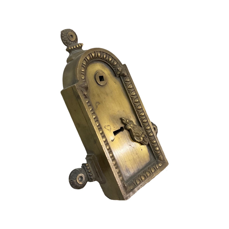 French Antique Bronze Rim Lock Switch