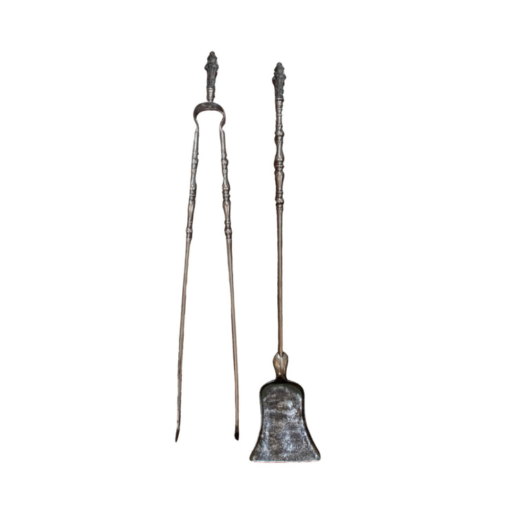 Antique French Fireplace Tool Set (FA-1BCIU)