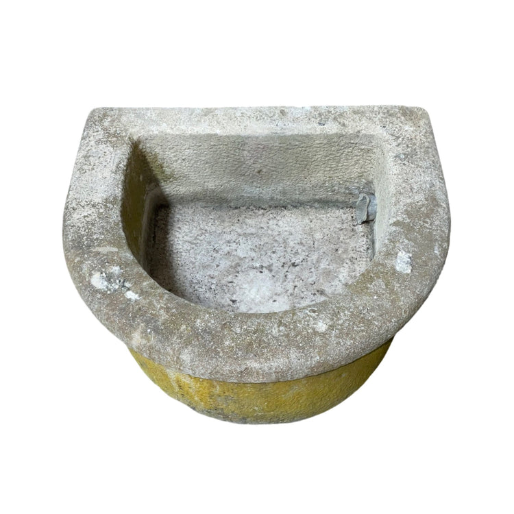 French Burgundy Limestone Sink (S-LMDI)