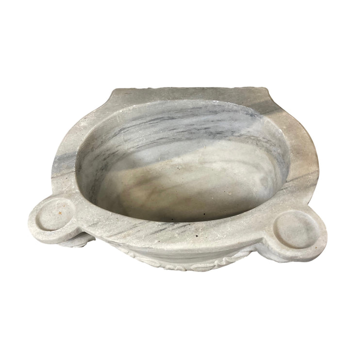 French White Marble Sink (S-UEY2)