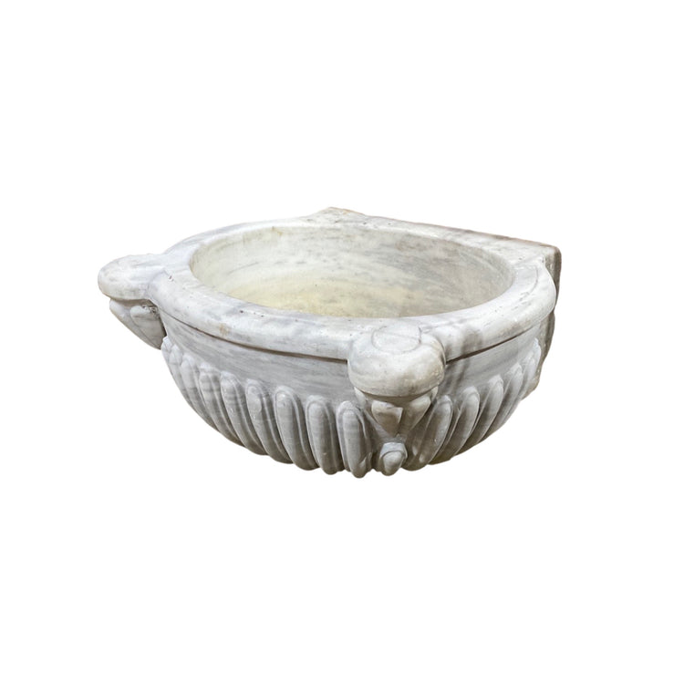 French White Marble Sink (S-WE29)
