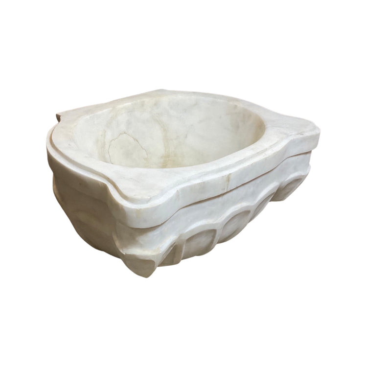 French White Marble Sink (S-OWR3)