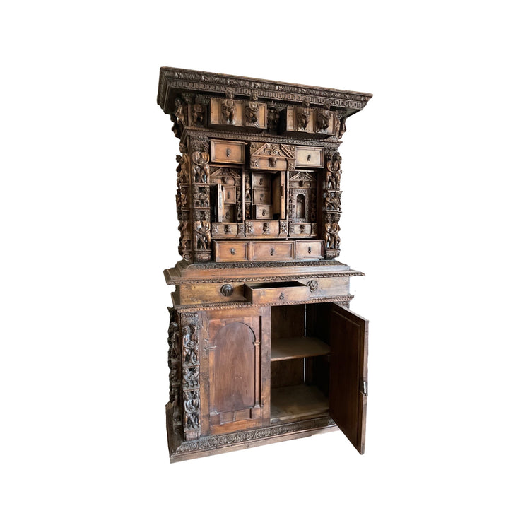 Italian Wooden Secretary (HD-X3265)