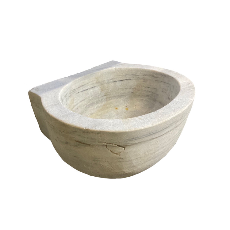 French White Marble Sink (S-UF7V)