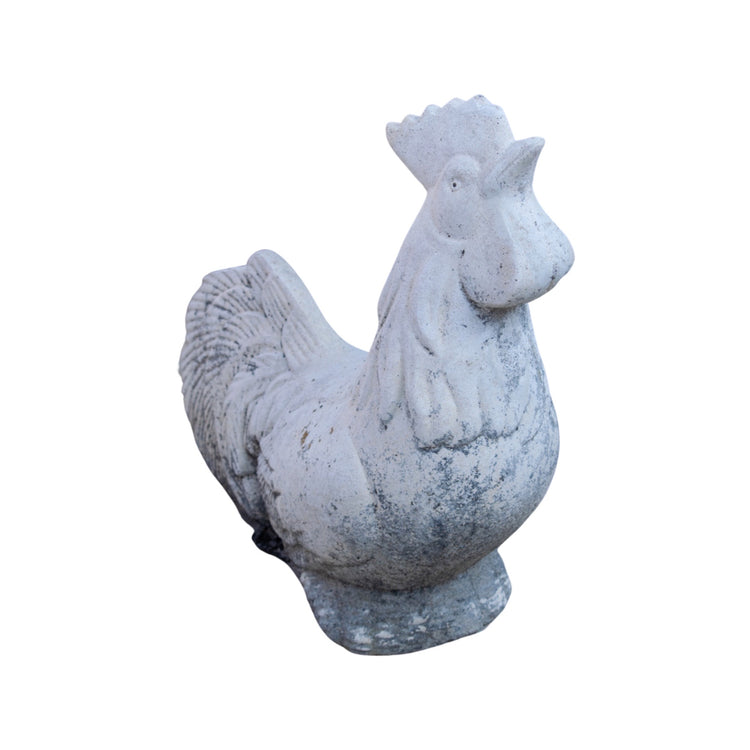 French Limestone Rooster (GE-MPZRU)
