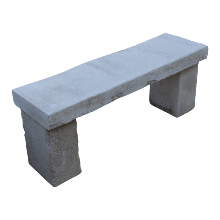 French Limestone Bench (GE-3285)