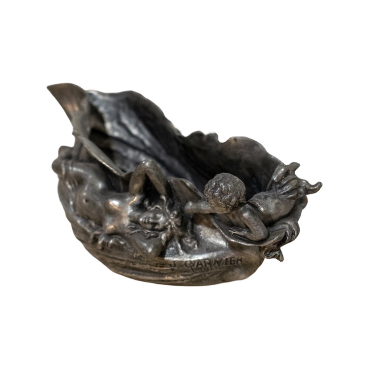 Antique French Pewter Centerpiece (HD-R3K5)