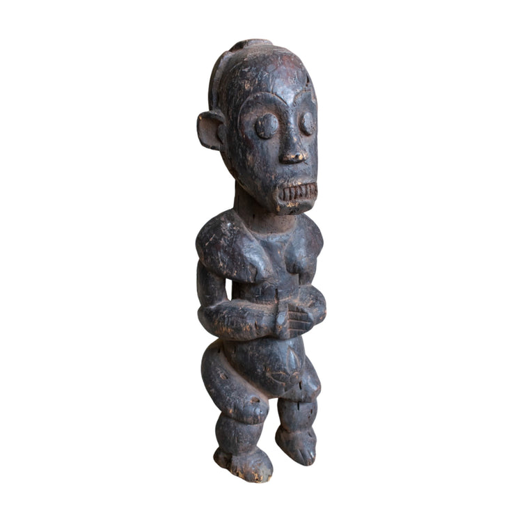 Antique African Wooden Sculpture (HD-FY2U)
