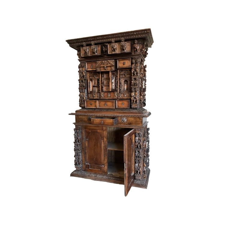Italian Wooden Secretary (HD-X3265)