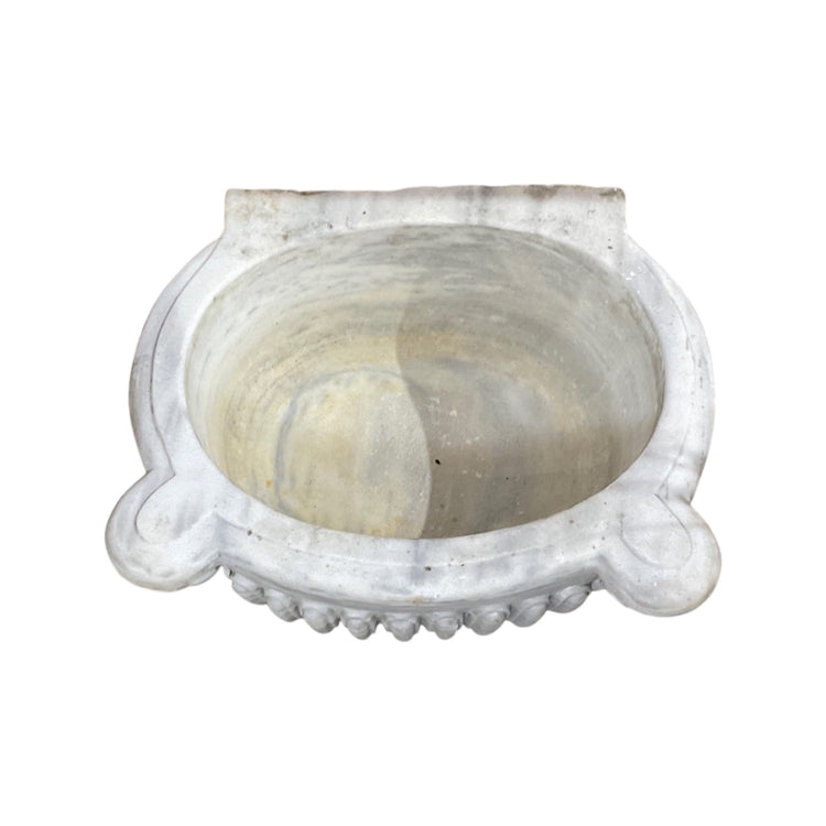 French White Marble Sink (S-WE29)