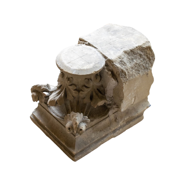 French Limestone Balcony Corbel (GE-TPL5)
