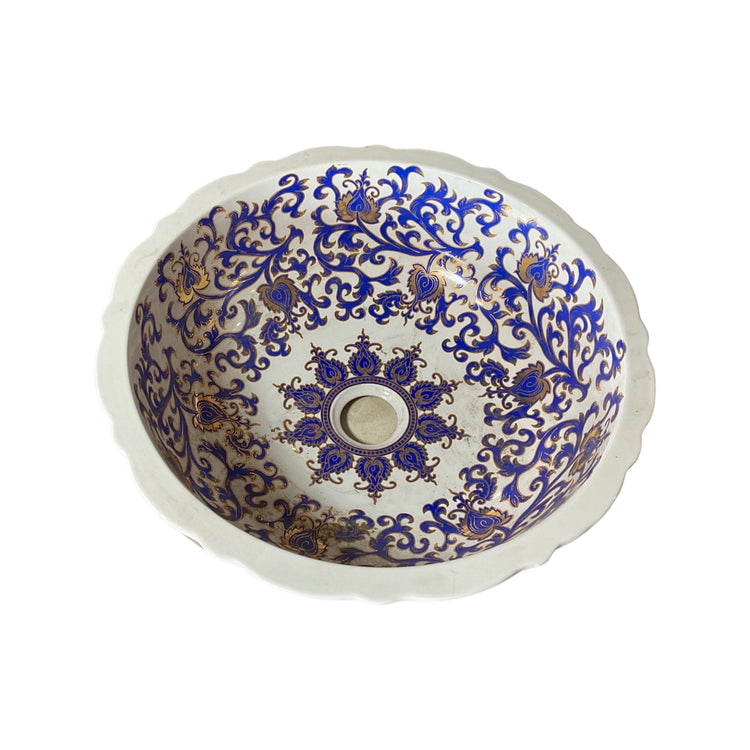 French Porcelain Sink Bowl