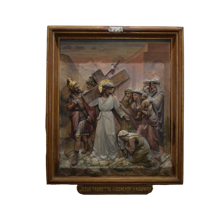 Antique Dutch Stations of The Cross (HD-STATION)