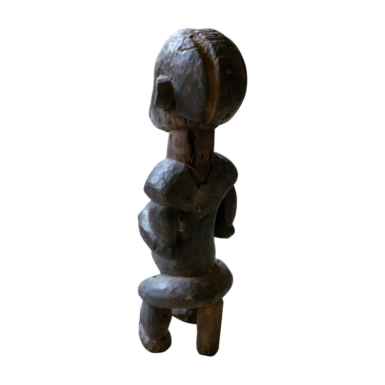 Antique African Wooden Sculpture (HD-FY2U)