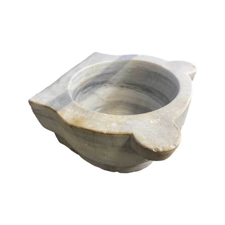 French White Marble Sink (S-TE7J)