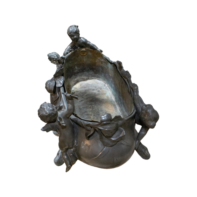 Antique French Pewter Centerpiece (HD-RECU)