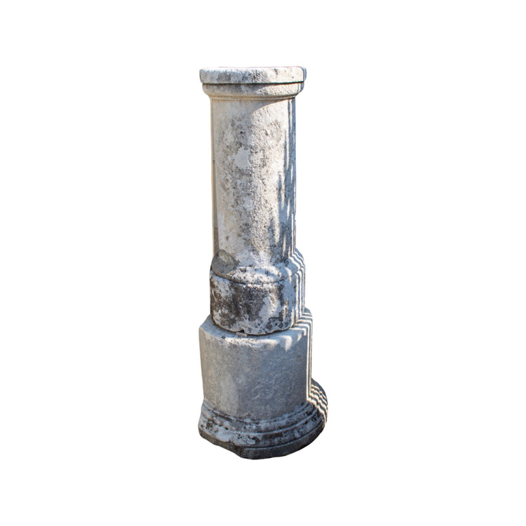 French Limestone Column (GE-X3137)