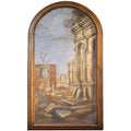 Set of Two Antique Italian Fresco Paintings (X-3063)