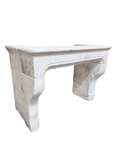 Limestone Mantel – Hand-Carved French Style Fireplace Surround