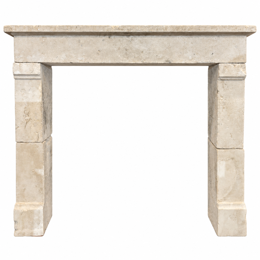 Limestone Fireplace Mantel (M-02L)