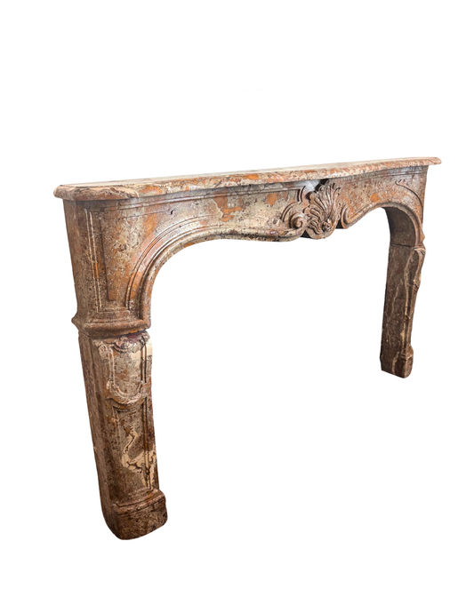 Antique fireplace mantel (M-05M)