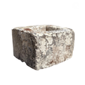 Small Antique Limestone Garden Basin (T-01)