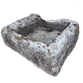 Antique French Limestone Trough | Small Garden Planter (T-04)