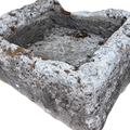Antique French Limestone Trough | Small Garden Planter (T-04)