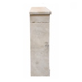 Antique French Limestone Mantel (M-05L)