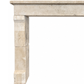 Limestone Fireplace Mantel (M-02L)