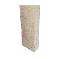 Antique French Limestone Fireplace Mantel – Rustic Minimalist Design (M-11L)