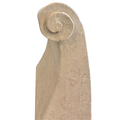 Carved Limestone Garden Bench (MD03)