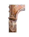 Antique fireplace mantel (M-05M)