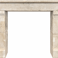 Limestone Fireplace Mantel (M-02L)