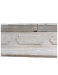 Large Louis XIII Carved Limestone Fireplace Mantel – Renaissance (M-12L)