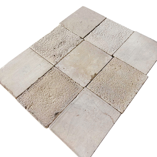 European Limestone Textured Rectangular Tile (FL-LS09)