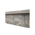Antique French Louis XVI Limestone Fireplace Mantel (M-07L)