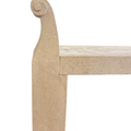 Carved Limestone Garden Bench (MD03)