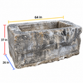 Antique French Limestone Trough (T-05)