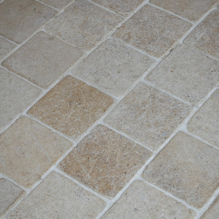 French Limestone Tumbled Tile Pavers (FL808)