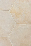 Egyptian Sandblasted Limestone Hexagonal Tile (STONE-CHFY)